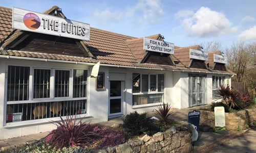 Coffee shop at The Dunes Cafe Oxwich Bay